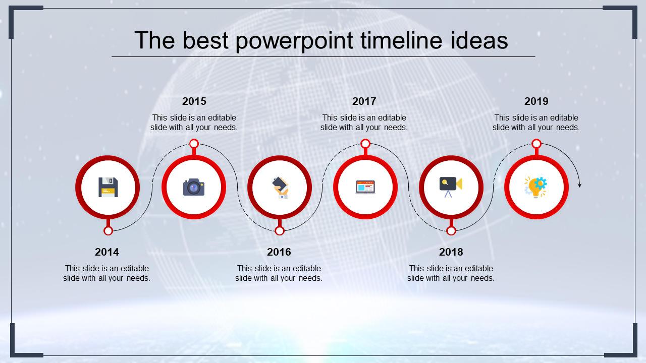 powerpoint timeline ideas-the best powerpoint timeline ideas-red-6